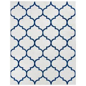 lot 29882 image: Ottomanson Royal Collection Trellis Design Area Rug, 53 x 7, Ivory