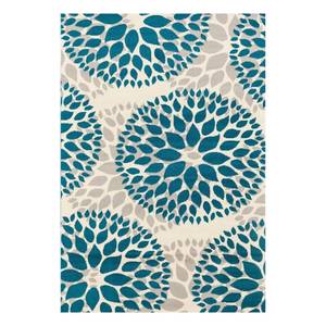 lot 29884 image: Modern Floral Design Blue Runner