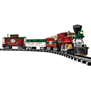 lot 28311 image: Lionel North Pole Central Ready-to-Play Train Set