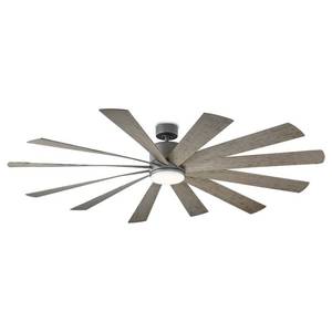 lot 28314 image: Modern Forms Windflower 80 Windflower 80 12 Blade Hanging Indoor  Outdoor Sma