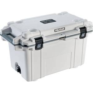 lot 28319 image: Pelican 70QT Elite Cooler - 70 Quart (WhiteGray)