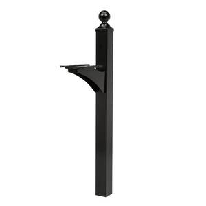 lot 28332 image: Gibraltar Mailboxes Landover Decorative Aluminum Venetian Bronze Slip-Over Mailbox Post, LP000B00