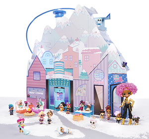 lot 28333 image: L.O.L. Surprise Winter Disco Chalet Doll House with 95 Surprises