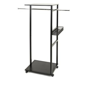 lot 28425 image: Joy Mangano Ultimate Closet Rack & Basket