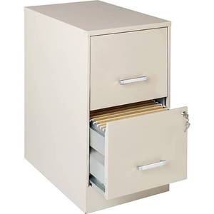 lot 28429 image: Lorell SOHO 22 2-Drawer File Cabinet