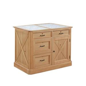 lot 28451 image: Country Lodge Pin Kitchen Island by Home Styles