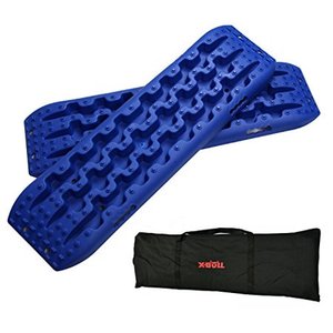 lot 28467 image: X-BULL New Recovery Traction Tracks Sand Mud Snow Track Tire Ladder 4WD (3Gen, Blue)