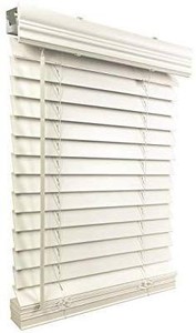 lot 30020 image: Us Window And Floor 2 Faux Wood 35 W X 60 H, 35 X 60, White