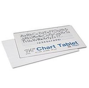 lot 30037 image: Pacon Chart Tablet, 24X16, 25 SheetsTablet
