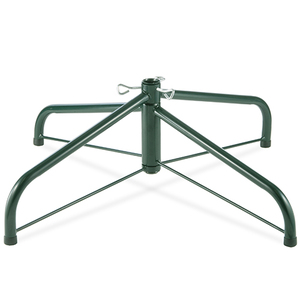 lot 30062 image: National Tree 32 Inch Folding Stand for 9 10-Feet Trees Fits 1.25 Inch or 2 Inch Pole (FTS-32A-1), 32A-Inch