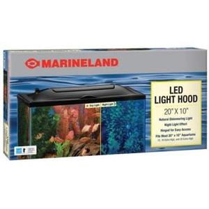 lot 30071 image: Marineland LED Light Hood, 20-Inch by 10-Inch
