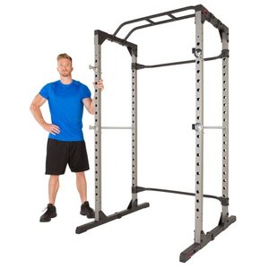 lot 30077 image: Fitness Reality 810XLT Super Max Power Cage with 800lbs Weight Capacity