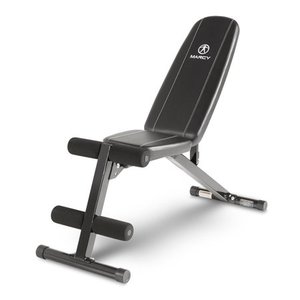 lot 30079 image: Marcy Multi-Purpose Adjustable Utility Bench (SB-10115), Black