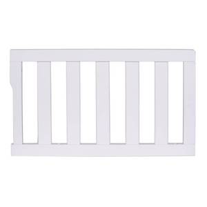 lot 30090 image: Dream On Me Universal Convertible Crib Toddler Guard Rail, White