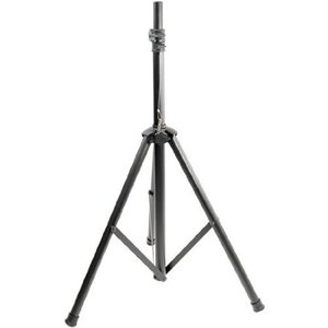 lot 30095 image: Pyle Universal Speaker Stand Mount Holder Heavy Duty Tripod w Adjustable Height from 40�� to 71�� and 35mm Compatible Insert Easy Mobility Safety Pin and Knob Tension Locking for Stability PSTND2
