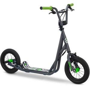 lot 30106 image: Mongoose Kids Air Tire Scooter, Grey