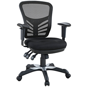 lot 30140 image: Office Chair Modway Midnight Black