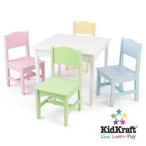 lot 30143 image: KidKraft Nantucket Kids Wooden Table ONLY