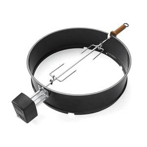 lot 30145 image: Weber 2290 22-Inch Charcoal Kettle Rotisserie
