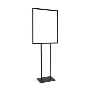 lot 30165 image: Econoco Bulletin Sign Holder with Flat Base, 22 x 28, Black