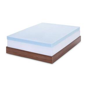 lot 30206 image: Lucid 4 Gel Memory Foam Mattress Topper