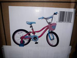 lot 30211 image: Schwinn Elm Girls Bike With Smartstart, 18 Wheels, Pink