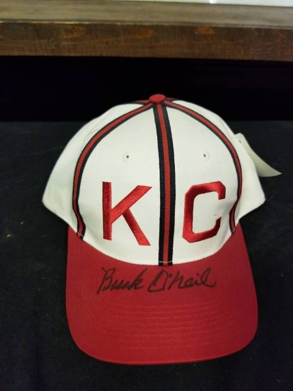 lot 7312 image: Buck ONeil Autographed KC Ball Cap