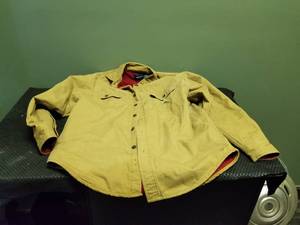 lot 6018 image: Puritan Mens Med Lined Long Sleeve Shirt
