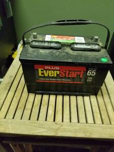 lot 6040 image: EverStart 12v Battery Part#65-3