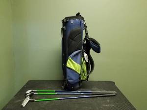 lot 6057 image: Junior Tour Golf Clubs and Bag