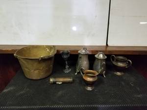 lot 6088 image: Silver & Copper Pieces