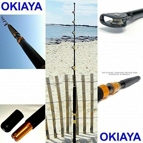 OKIAYA COMPOSIT 160-200LB The Big Nasty Saltwater Big Game Roller Rod, Overstock Housewares 13~ Shop now and Save!!! 2 Load OUT DAYS Everything  Starts at $1.00
