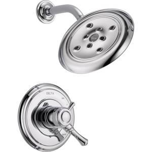 lot 2273 image: Delta Cassidy Monitor 17 Series Dual Function Pressure Balanced Shower Only with Integrated Volume Control