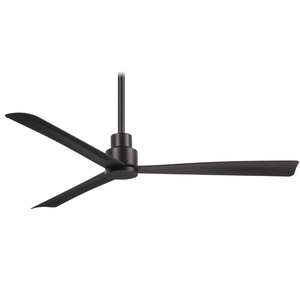 lot 2268 image: MinkaAire Simple 52 3 Blade Indoor  Outdoor Ceiling Fan with Remote Included