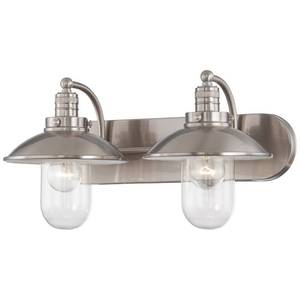 lot 2286 image: Minka Lavery 2 Light Bathroom Vanity Light from the Downtown Edison Collection