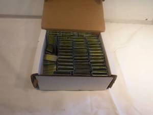 lot 11833 image: Large lot of 12 galvanized staples