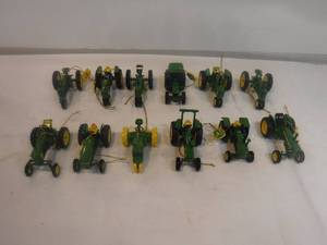 lot 11932 image: John Deere Tree ornaments