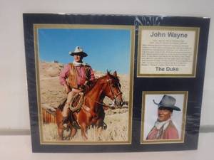 lot 11958 image: John Wayne movie picture