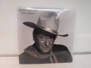 lot 11961 image: John Wayne calendar