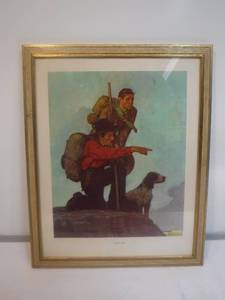lot 11974 image: Carry On framed art print