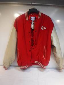 lot 11994 image: Kansas City Chiefs gameday jacket Size L New with tags