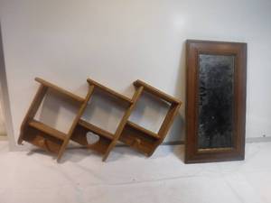 lot 19347 image: wood wall decor