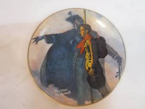 lot 19377 image: Norman Rockwell collector plate