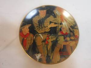 lot 19378 image: Norman Rockwell collector plate