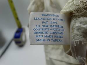 lot 9024 image: 14vintage Lexington hall Wimbledon porcelain doll