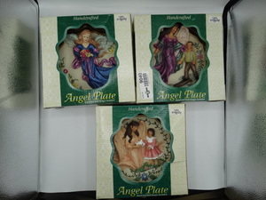lot 9040 image: lot of various hand crafted angelic plates