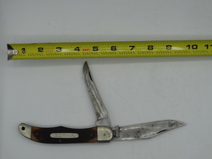 lot 9105 image: old timer pocket knife with multiple blades