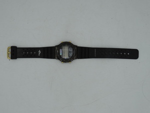 lot 9115 image: a water resistant black sports watch