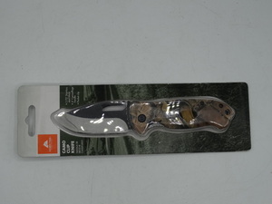 lot 9119 image: unopened ozark trail knife with camo handle