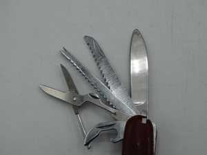 lot 9130 image: multi purpose swiss army knife with many tools
